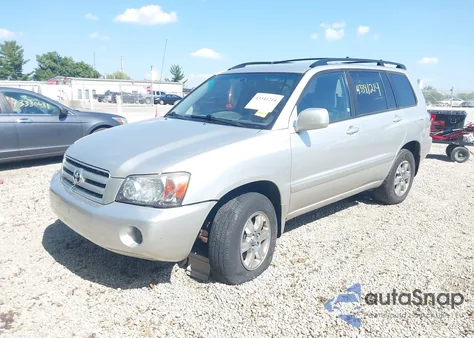 2005 Toyota Highlander V6 из США, поврежденный, VIN JTEEP21A250094020
